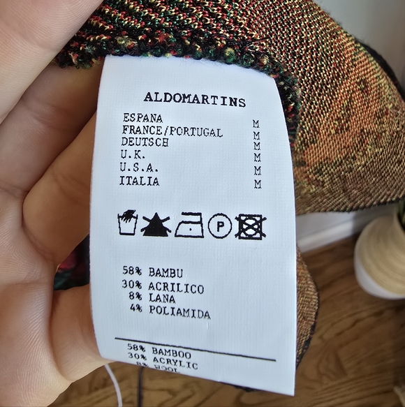 Anthropologie Aldomartins Lisse Floral 3/4 Sleeve Fit & Flare Dress SZ Medium - Picture 8 of 10